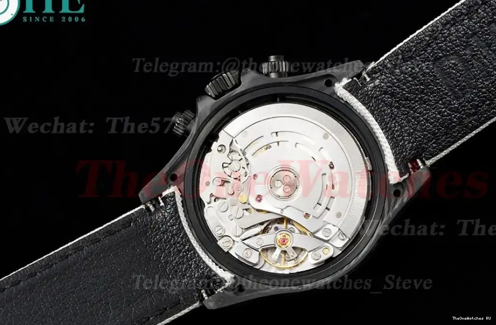 DIW QF Dial NY Daytona SA4130 White 40mm Carbon 0426